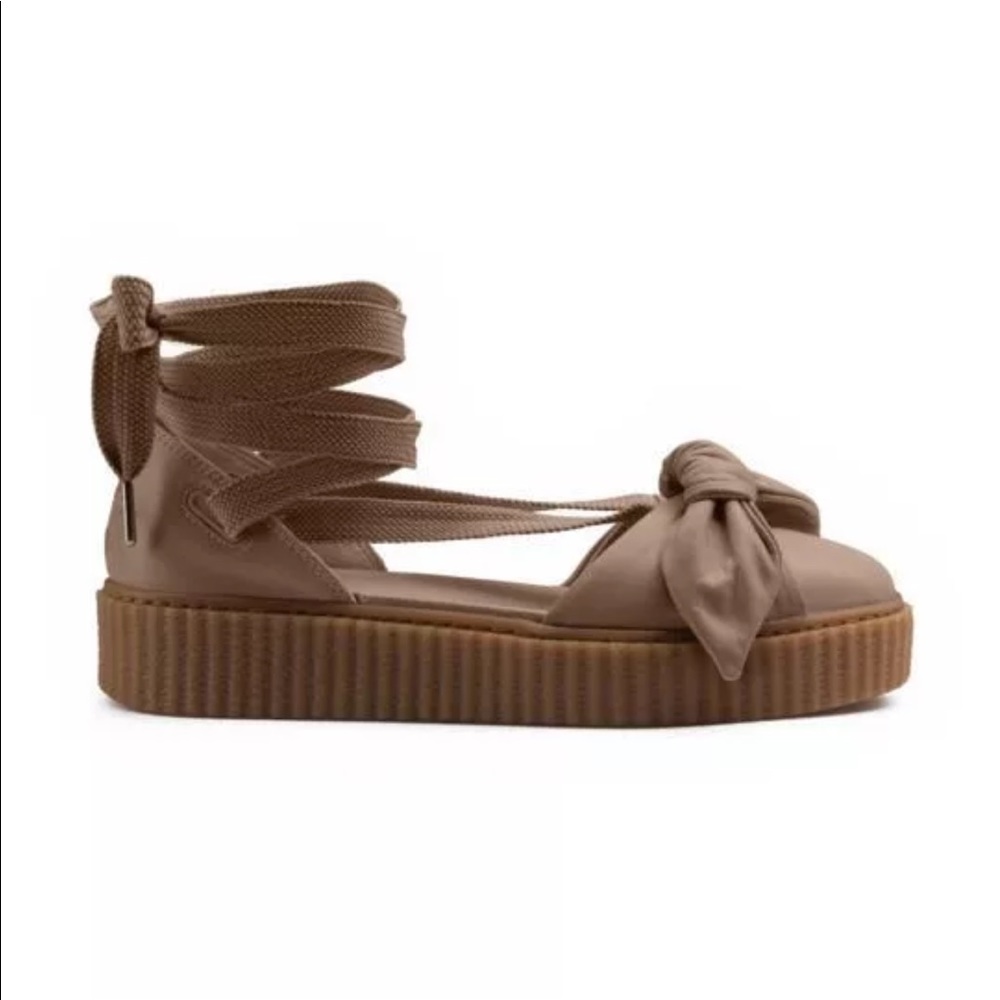 Fenty Puma By Rihanna Bow Creeper Sandal Natural - Picture 3 of 4